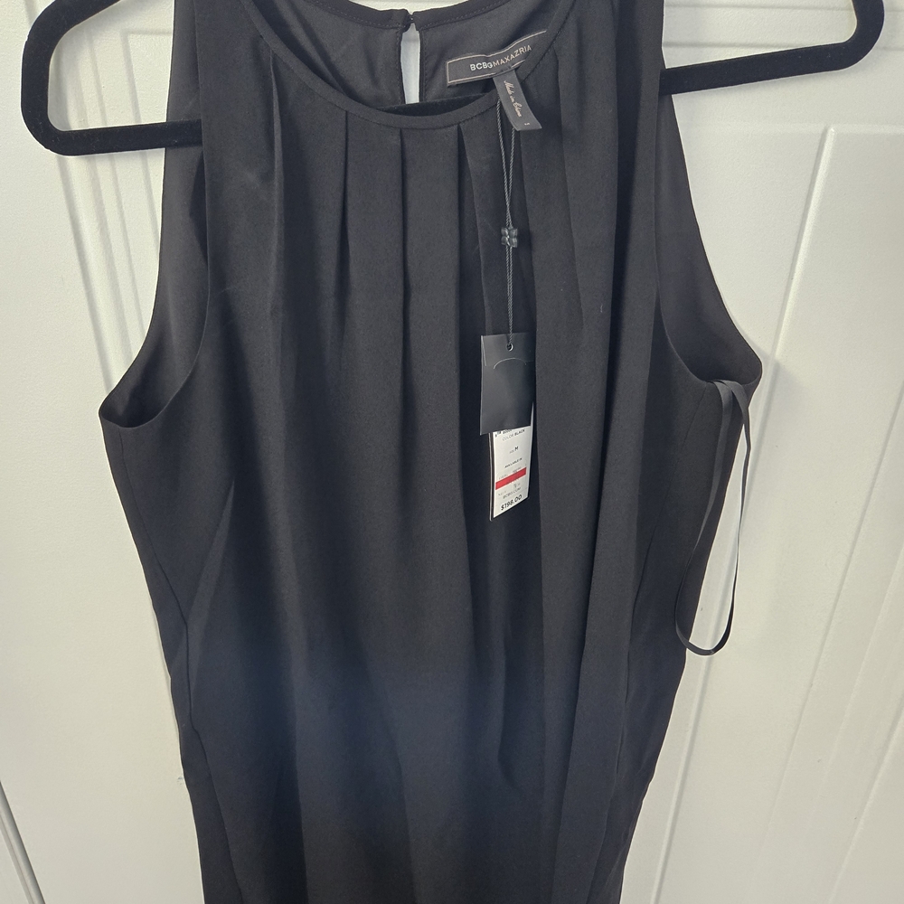 Chic Black Sleeveless Dress